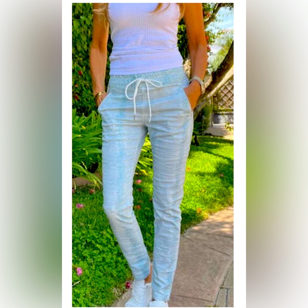 BEVY FLOG Light Blue Track Pants